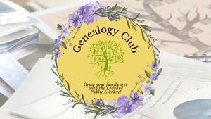 Drop-In Genealogy Cl